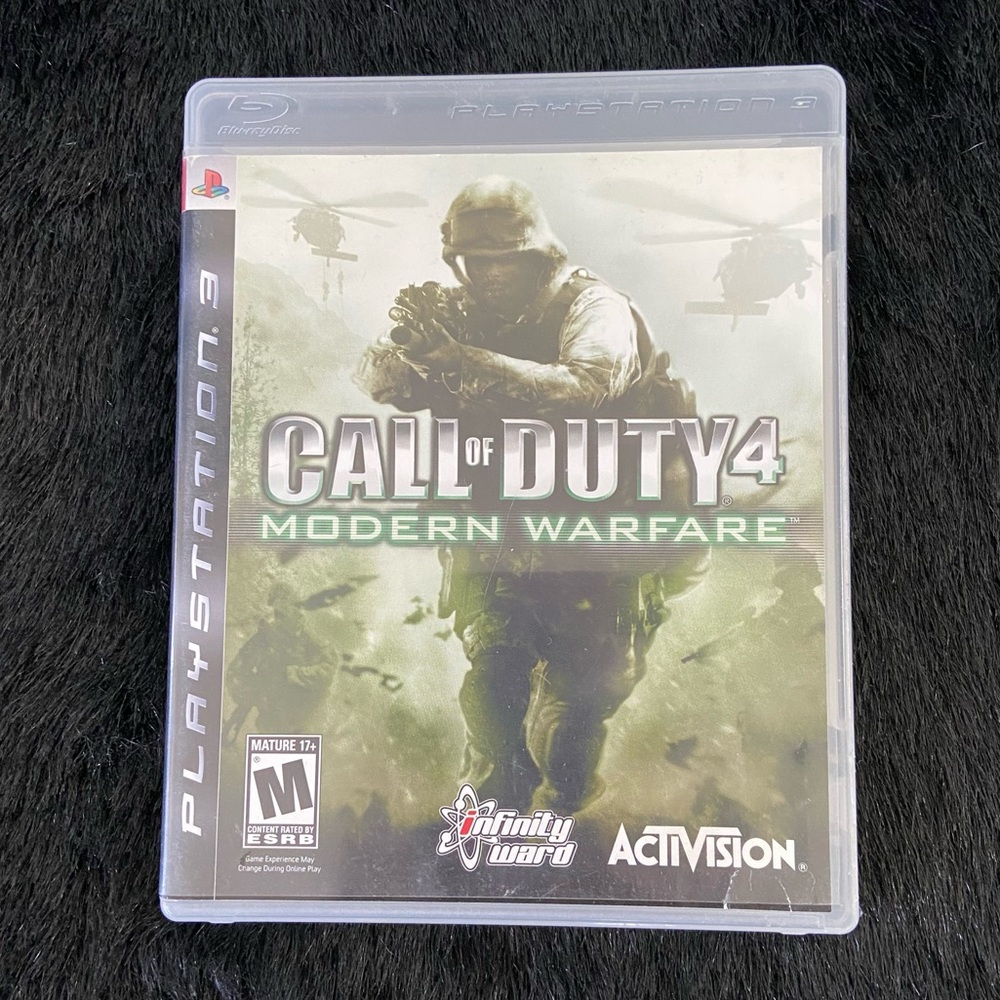 Sony PlayStation 3 Call of Duty 4: Modern Warfare Game Case